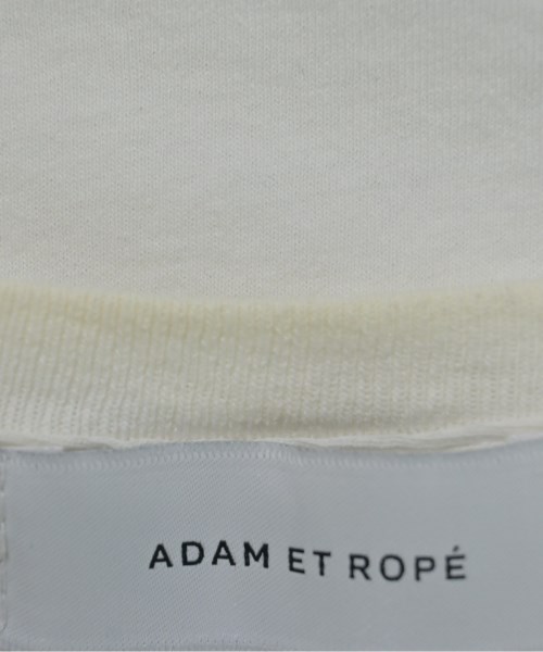 ADAM ET ROPE（アダムエロペ）Tシャツ・カットソー 白 サイズ:F レディース/2200642657237