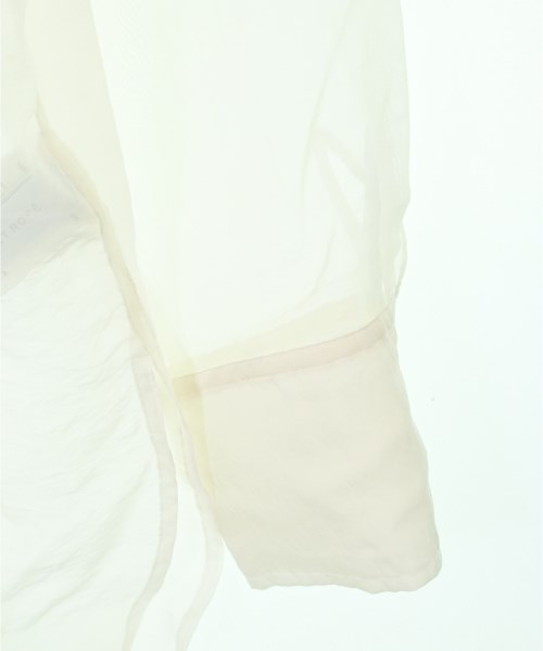 ADAM ET ROPE（アダムエロペ）カジュアルシャツ 白 サイズ:F レディース/2200643323063