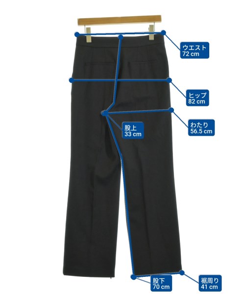 ADAM ET ROPE（アダムエロペ）スラックス 黒 サイズ:38(M位) レディース/2200648242031