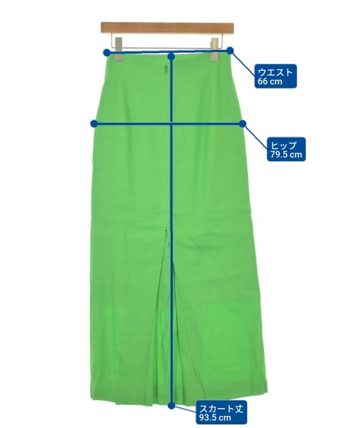 ADAM ET ROPE（アダムエロペ）ロング・マキシ丈スカート 緑 サイズ:36(S位) レディース/2200652733068