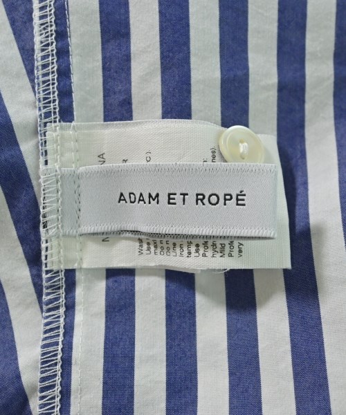ADAM ET ROPE（アダムエロペ）カジュアルシャツ 青 サイズ:F レディース/2200699347037