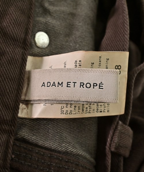 ADAM ET ROPE（アダムエロペ）デニムパンツ 茶 サイズ:38(M位) レディース/2200699095020