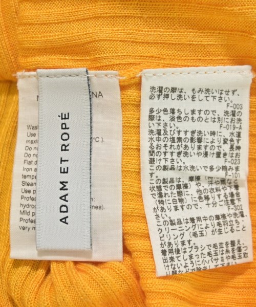 ADAM ET ROPE（アダムエロペ）ニット・セーター オレンジ サイズ:F レディース/2200703932082