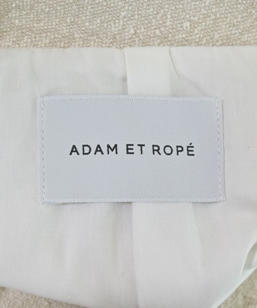 ADAM ET ROPE（アダムエロペ）カジュアルジャケット 白 サイズ:F レディース/2200706163025