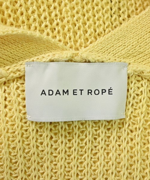 ADAM ET ROPE（アダムエロペ）カーディガン 黄 サイズ:F レディース/2200706413038