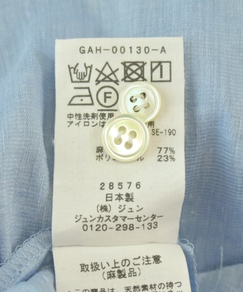 ADAM ET ROPE（アダムエロペ）ブラウス 青 サイズ:F レディース/2200705452113