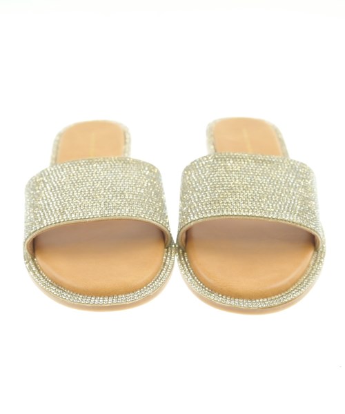 ADAM ET ROPE（アダムエロペ）サンダル シルバー サイズ:EU38(24.5cm位) レディース/2200663100330