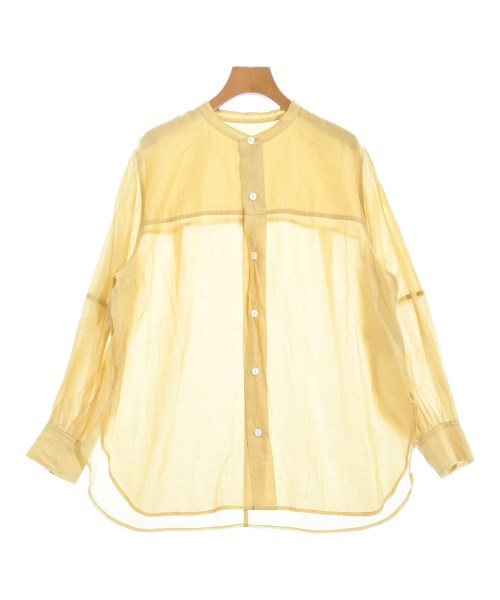 ADAM ET ROPE(アダムエロペ)ブラウス 黄 サイズ:F/2200660969077