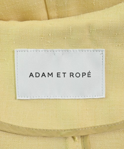 ADAM ET ROPE（アダムエロペ）カジュアルジャケット 黄 サイズ:F レディース/2200655530015