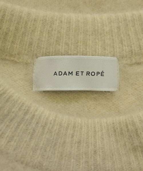 ADAM ET ROPE（アダムエロペ）ニット・セーター ベージュ サイズ:F レディース/2200635477040
