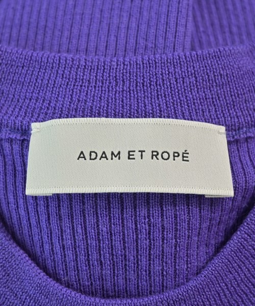 ADAM ET ROPE（アダムエロペ）ニット・セーター 紫 サイズ:F レディース/2200661617021