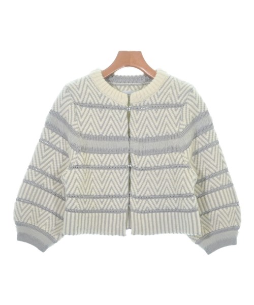 ADAM ET ROPE(アダムエロペ)カーディガン 白 サイズ:F/2200665821011