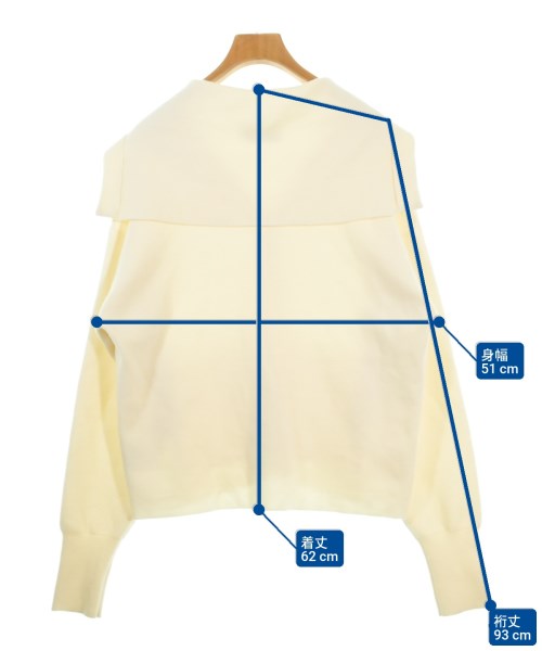ADAM ET ROPE（アダムエロペ）カーディガン 黄 サイズ:F レディース/2200665821028