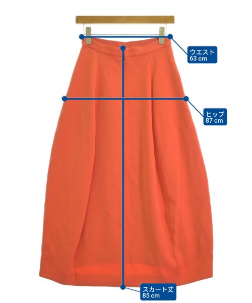 ADAM ET ROPE（アダムエロペ）ロング・マキシ丈スカート 赤 サイズ:36(S位) レディース/2200661027080