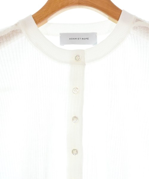 ADAM ET ROPE（アダムエロペ）カーディガン 白 サイズ:F レディース/2200663153411