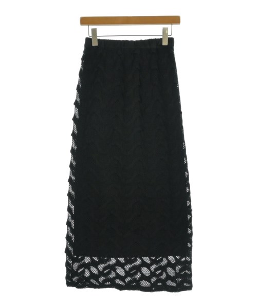 ADAM ET ROPE(アダムエロペ)ロング・マキシ丈スカート 黒 サイズ:F/2200663153442