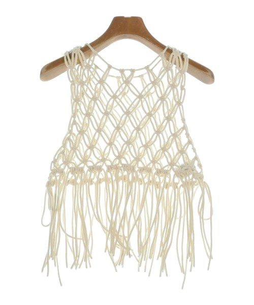 ADAM ET ROPE(アダムエロペ)ベスト/ノースリーブ 白 サイズ:F/2200663153480