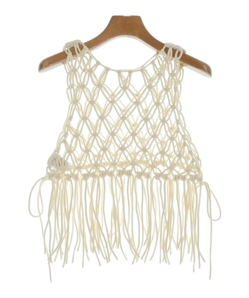 ADAM ET ROPE（アダムエロペ）ベスト/ノースリーブ 白 サイズ:F レディース/2200663153480