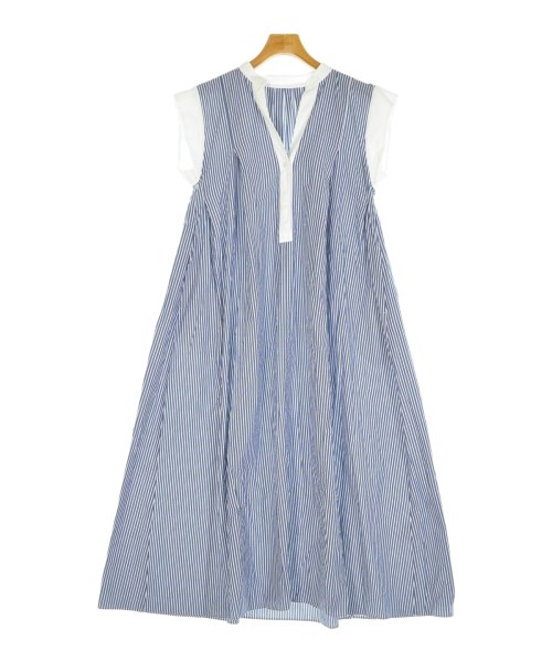 ADAM ET ROPE(アダムエロペ)シャツワンピース 紺 サイズ:F/2200666251046