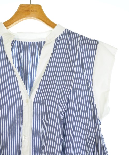 ADAM ET ROPE（アダムエロペ）シャツワンピース 紺 サイズ:F レディース/2200666251046