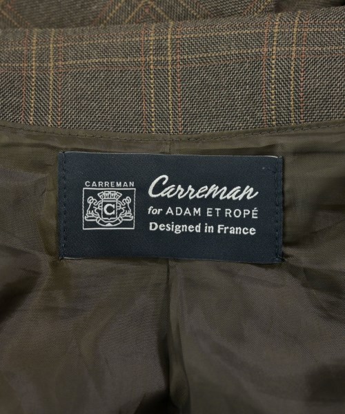 ADAM ET ROPE（アダムエロペ）ノーカラージャケット 茶 サイズ:L レディース/2200665364013