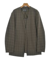 ADAM ET ROPE（アダムエロペ）ノーカラージャケット 茶 サイズ:L レディース/2200665364013