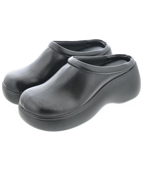 ADAM ET ROPE(アダムエロペ)サンダル 黒 サイズ:24cm/2200669231052