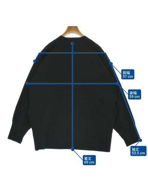 ADAM ET ROPE（アダムエロペ）カーディガン 黒 サイズ:F レディース/2200666009036