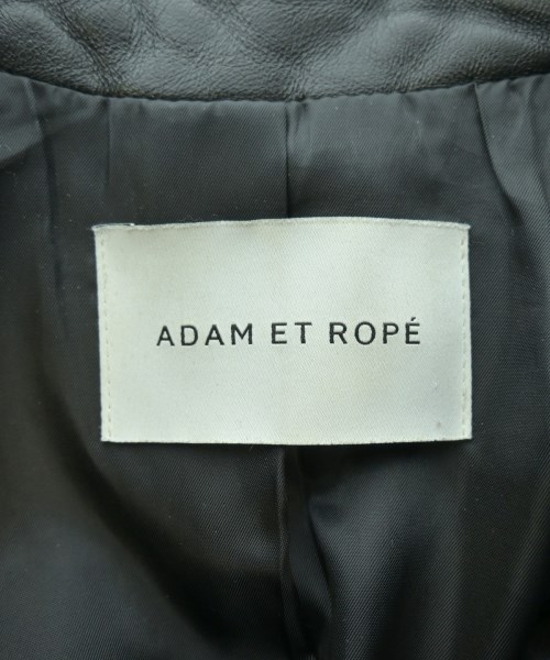 ADAM ET ROPE（アダムエロペ）ライダース 黒 サイズ:38(M位) レディース/2200668046046