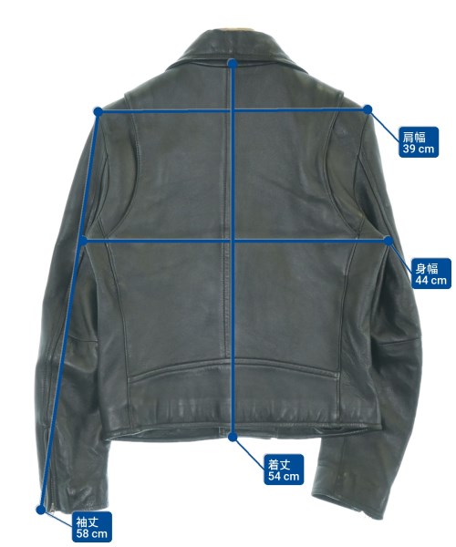 ADAM ET ROPE（アダムエロペ）ライダース 黒 サイズ:38(M位) レディース/2200668046046