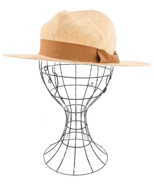 ADAM ET ROPE(アダムエロペ)ストローハット ベージュ サイズ:-/2200668046077