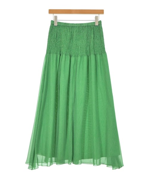 ADAM ET ROPE(アダムエロペ)ロング・マキシ丈スカート 緑 サイズ:F/2200670598090