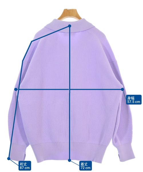 ADAM ET ROPE（アダムエロペ）カーディガン 紫 サイズ:F レディース/2200668785044