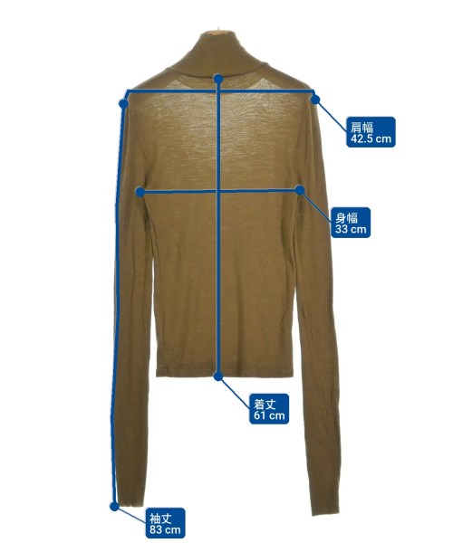 ADAM ET ROPE（アダムエロペ）ニット・セーター 茶 サイズ:F レディース/2200671602024