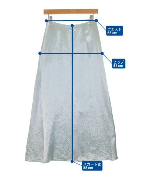 ADAM ET ROPE（アダムエロペ）ロング・マキシ丈スカート 青 サイズ:36(S位) レディース/2200672029028