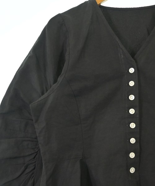 ADAM ET ROPE（アダムエロペ）カジュアルシャツ 黒 サイズ:F レディース/2200664856052