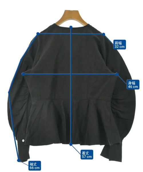 ADAM ET ROPE（アダムエロペ）カジュアルシャツ 黒 サイズ:F レディース/2200664856052