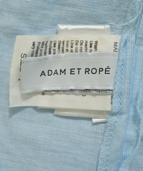 ADAM ET ROPE（アダムエロペ）カジュアルシャツ 青 サイズ:F レディース/2200723961048