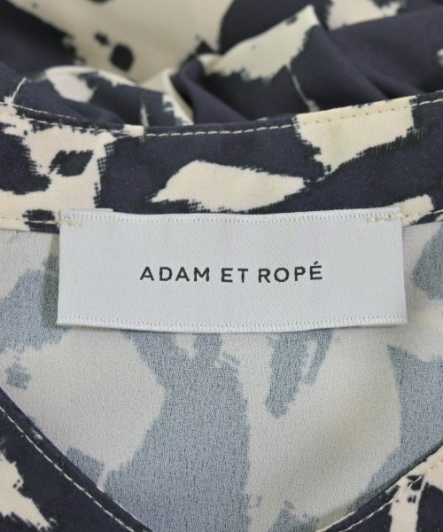 ADAM ET ROPE（アダムエロペ）シャツワンピース 紺 サイズ:F レディース/2200729327015