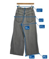 ADAM ET ROPE（アダムエロペ）デニムパンツ グレー サイズ:38(M位) レディース/2200731177011