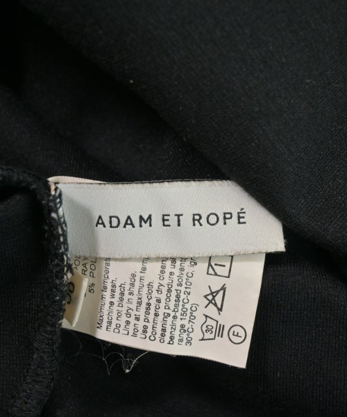 ADAM ET ROPE（アダムエロペ）Tシャツ・カットソー 黒 サイズ:38(M位) レディース/2200729509046