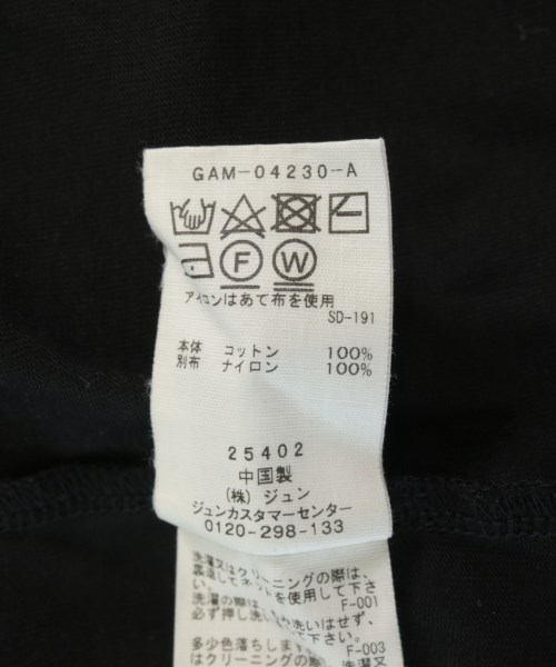 ADAM ET ROPE（アダムエロペ）Tシャツ・カットソー 黒 サイズ:F レディース/2200726563010