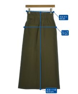 ADAM ET ROPE（アダムエロペ）ロング・マキシ丈スカート カーキ サイズ:34(XS位) レディース/2200728246034