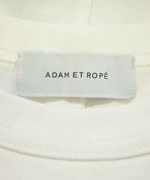 ADAM ET ROPE（アダムエロペ）Tシャツ・カットソー 白 サイズ:F レディース/2200735031104