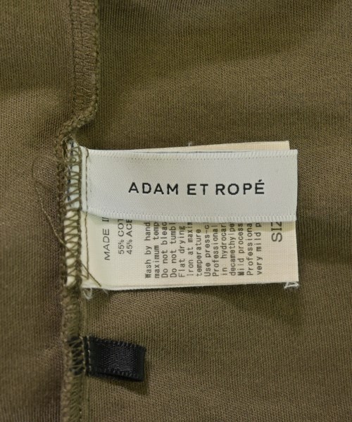 ADAM ET ROPE（アダムエロペ）Tシャツ・カットソー カーキ サイズ:F レディース/2200720843040