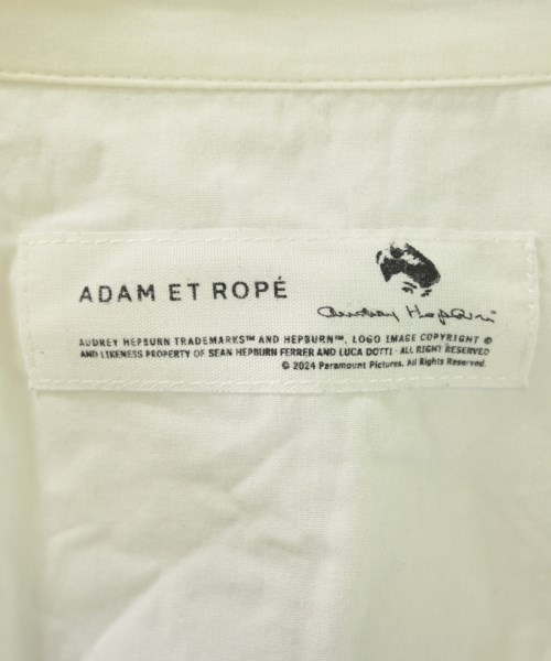ADAM ET ROPE（アダムエロペ）カジュアルシャツ 白 サイズ:F レディース/2200726898037