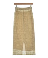 ADAM ET ROPE（アダムエロペ）ロング・マキシ丈スカート 黄 サイズ:F レディース/2200728207066