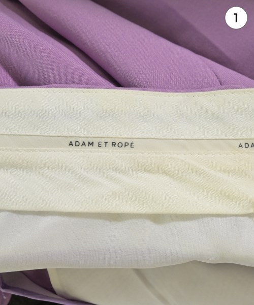 ADAM ET ROPE（アダムエロペ）スラックス 紫 サイズ:36(S位) レディース/2200682992039
