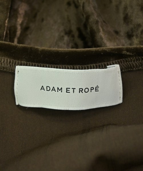 ADAM ET ROPE（アダムエロペ）Tシャツ・カットソー 茶 サイズ:F レディース/2200686109037