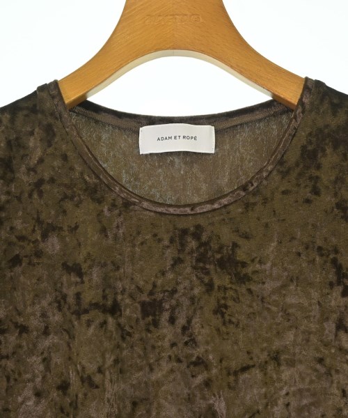 ADAM ET ROPE（アダムエロペ）Tシャツ・カットソー 茶 サイズ:F レディース/2200686109037